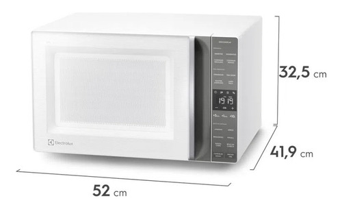 Micro-ondas Me36b Efficient 36 Litros Branco Electrolux 110V