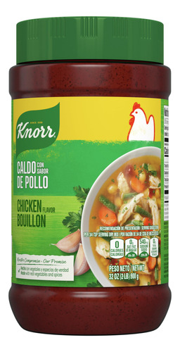 Knorr Caldo De Sabor De Pollo Granulado Para Salsas, Salsas