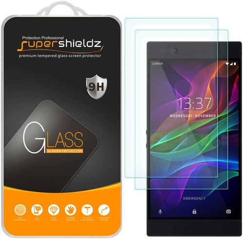 Protector De Pantalla Para Razer Phone Sin Burbujas 2 Pie...