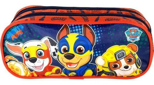 Estojo Duplo Paw Patrol Mighty Pups - 8725 - Xeryus Cor Vermelho