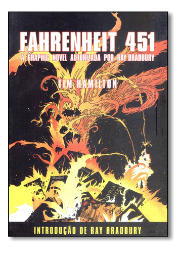 Fahrenheit 451 Graphic Novel, De Tim Hamilton. Editora Globo Livros Em Português