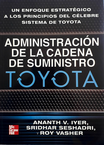 Libro Administración De La Cadena De Suministro Toyota
