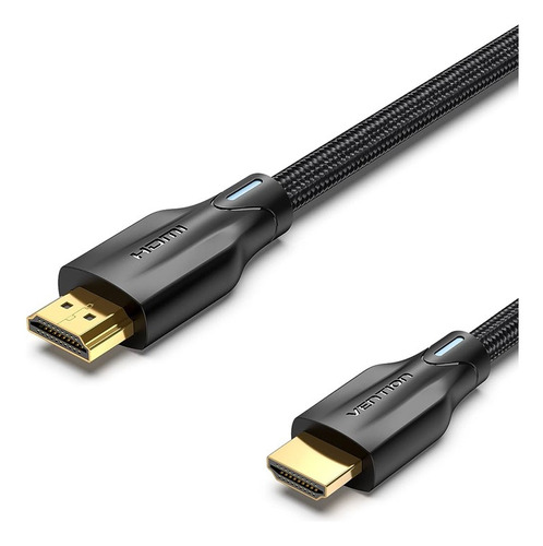 Cable Nylon 1m Hdmi 2.1 8k 3d 48gbps Hdr Tv 2k Oro Cine