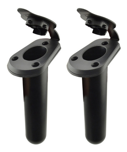 2 Pcs Kayak Deck Flush Mount Fishing Rod Boat Canoe Carry