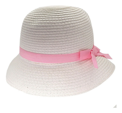 Sombrero Infantil Con Banda Y Lazo 7356 Varios Colores Lisos