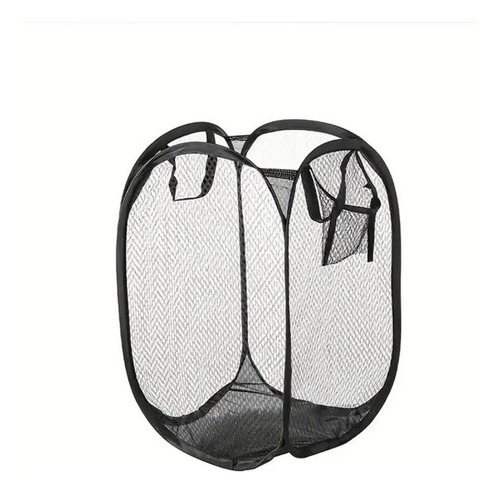 Sh Cesta Malha Dobrável 2 Peças Para Organizador Roupa
