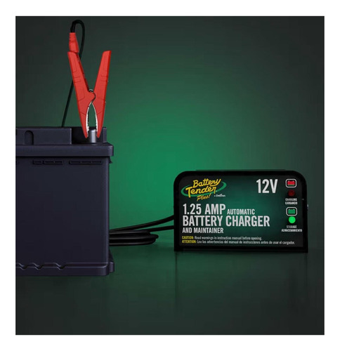 Battery Tender Plus (021-0128) 1.25 Amp Battery Charger