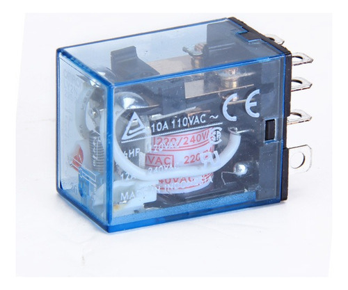 Ly2n J Ly2nj Ac 220v 10a Relé De Relé De Alimentación De 8 P