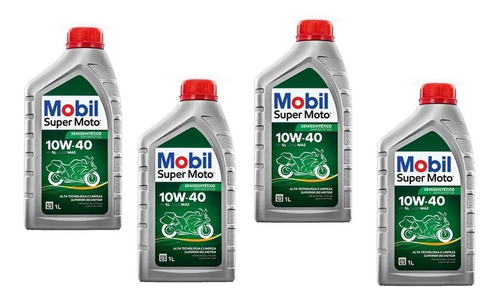 Oleo Mobil 4t Mx 10w40 Ma2 Api Sl Original Kawasaki 4 Litros