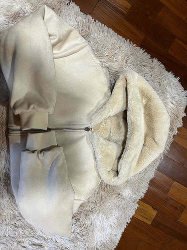 Imagen 4 de 5 de Campera Zara Nueva !! Con Corderito - Reversible. Talle Xs