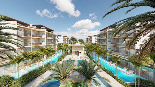Apartamento De 1 Habitacion Con Jacuzzi En Downtown Punta Cana/entrega Dic 2024