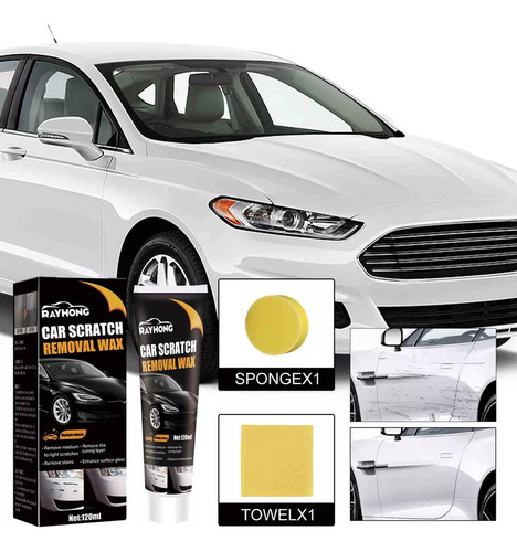 Cera Pulir Arañazos De Coche, Pasta Negra Eliminar