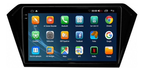 Multimidia Vw Voyage G7 G8 17/23 9p Aikon Core Red 2/64gb