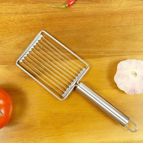 Cortadora De Tomates De Acero Inoxidable Para Almuerzos