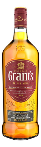 Whisky Grants Triple Wood 750ml Blend Escoces 