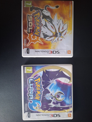 Juego Pokemon Sol Y Luna (Usado)