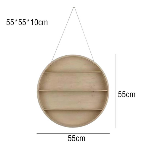 Elegantes Estantes Flotantes De Madera Para La L