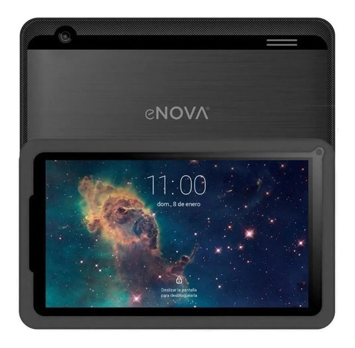 Imagen 2 de 2 de Tablet con funda Enova TBENoVA07-PL-RO 7" 8GB negra/gris y 1GB de memoria RAM