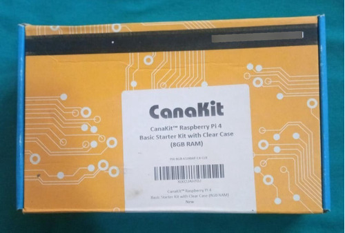 Canakit Raspberry Pi 4 Kit Basico Arranque Ventilador 8 Gb F