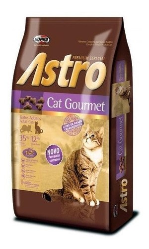 Alimento Gato Astro Cat Gourmet 10 Kg