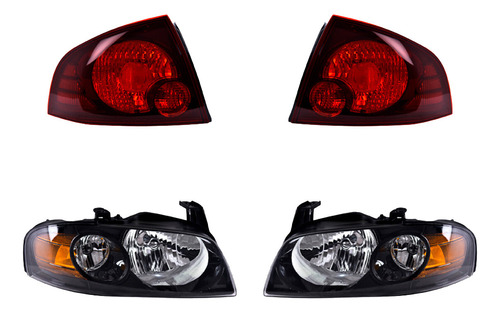 Calaveras + Faros Depo Nissan Sentra 2004-2006