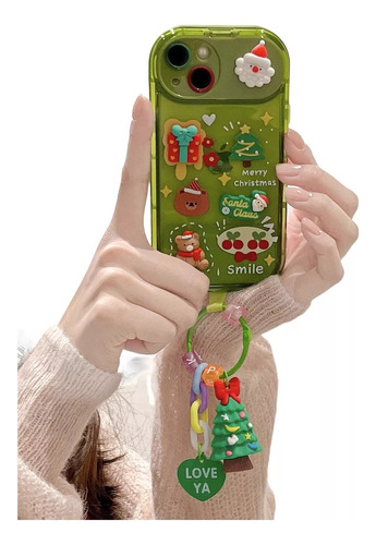 Funda Flip Mirror De Navidad Para iPhone