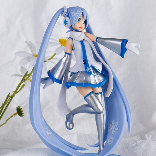 Figura Miku Hatsune Vocaloid Copo De Nieve Estrella Pop