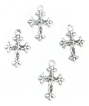 Comprar 30 Dijes Cruz Cruces Bautismo Comunión 2,1 Cm X 1,4 Cm