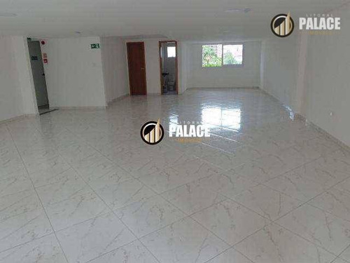Apartamento Com 1 Dormitório À Venda, 67 M² Por R$ 402.000,00 - Canto Do Forte - Praia Grande/sp - Ap2012