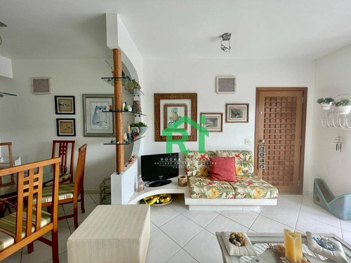 Imagem 7 de 30 de Apartamento Beira Mar, Varanda, 4 Dormitórios Sendo 1 Suíte, 2 Vagas De Garagem, Pitangueiras, Guarujá/sp - Ap5773