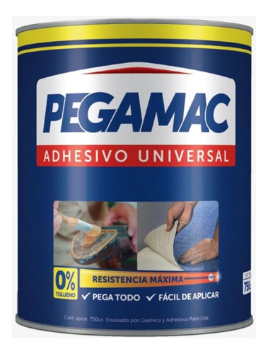 Adhesivo Contacto Pegamac 1/16 Galón  (236cc.)