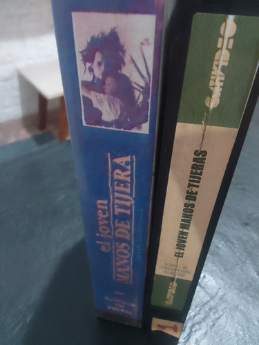 El Joven Manos De Tijera-tim Burton-duplicado-vhs (Usado)