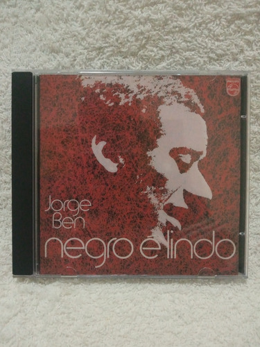 Cd Jorge Ben - Negro É Lindo (Usado)