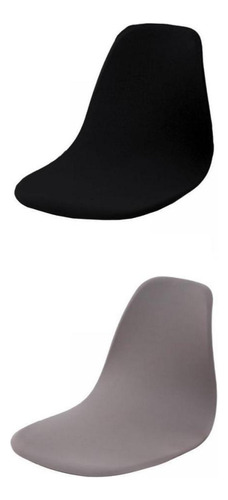 2 Fundas De Asiento De Silla Sin Brazos Estirables Para