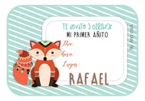 Comprar Mini Kit Imprimible Animalitos Nórdicos Mod.8 Cumple Baby Sh
