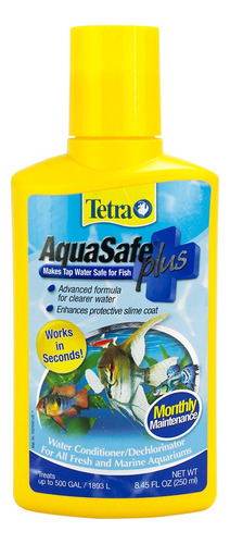 Acondicionador Para Acuarios Aquasafe Plus 250 Ml