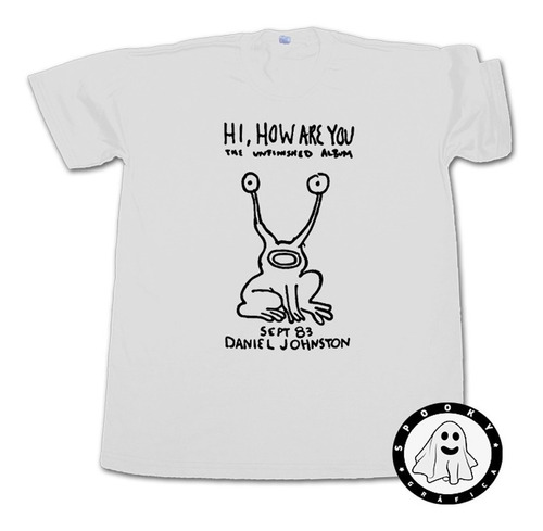 Remera Daniel Johnston Hi, How Are You Unisex Multicolor