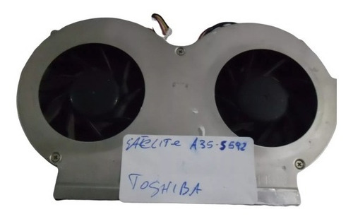Fan Cooler Doble Para Notebook Toshiba Satellite A35