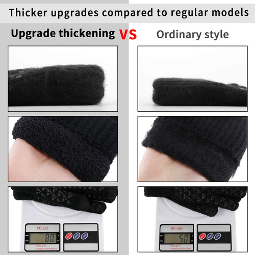 Guantes De Invierno Achiou Táctiles Para Hombres Y Mujeres Color Diseño De La Tela