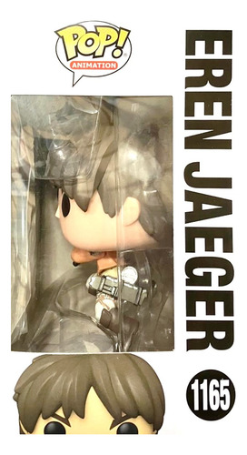 Funko Pop Eren Yeager Attack On Titan Shingeki #1165
