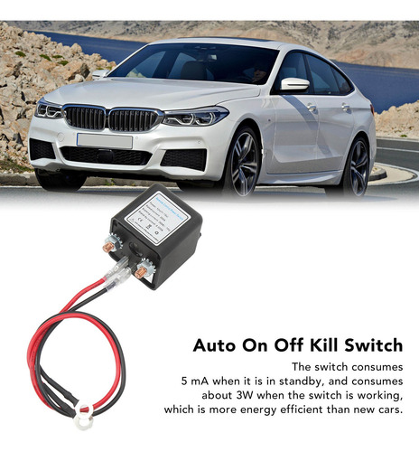 Sistema Master Kill Switch, Desconecta La Batería Del Automó