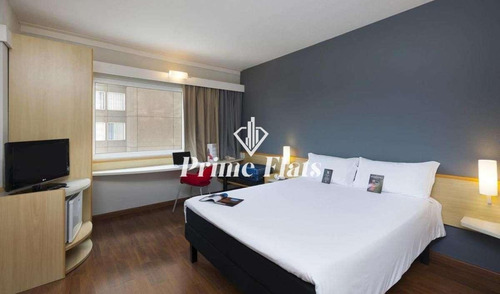 Imagem 4 de 14 de Flat À Venda No Hotel Ibis Campinas, Com 18 M², 1 Dormitório - 267625