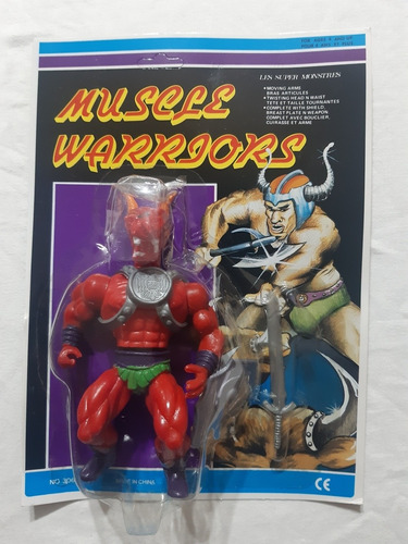 Muscle Warriors Retro Tipo Motu Dragoon Galaxy Fighter