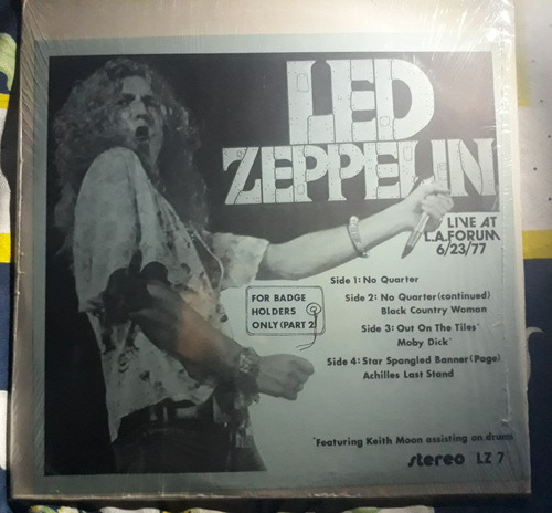 Led Zeppelin Live 23-6-77 Parte 2 Jimmy Page Robert Plant