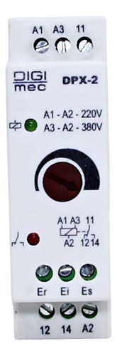 Rele De Nível Superior Enchimento Dpx-2 220-380v Digimec 220/380v
