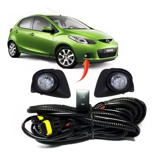 Kit Neblinero Para Mazda 2 2007 2010