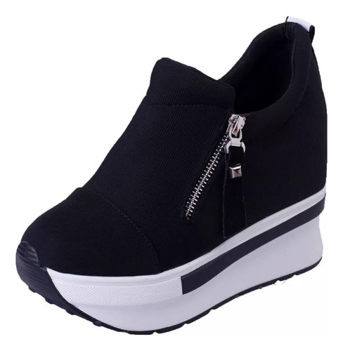 A Mujer Zapatos Cuñas Botas Botines Slip On