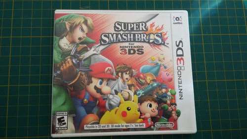 Super Smash Bros - Nitendo 3ds Original Completo