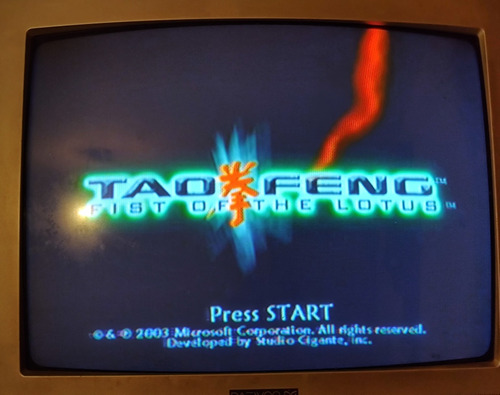 Tao Feng Para Xbox (Reacondicionado)