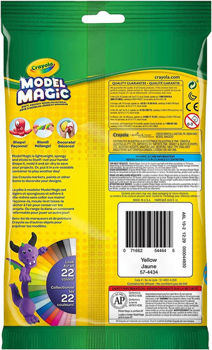 Crayola, Modelo De Creyones Mágicos, 4 Onzas, 4 Onza, Amaril